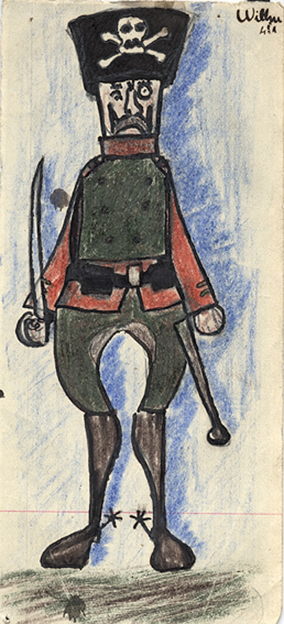 Caricature de soldat II